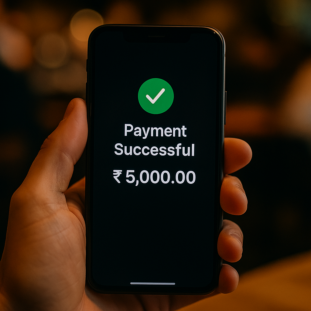 Pay into escrow